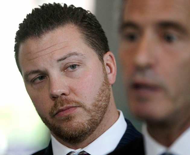 Joseph Siprut (l), Adrian Arrington's former attorney